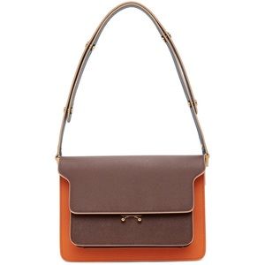 NWT Multicolor Colorblock Medium Trunk Bag